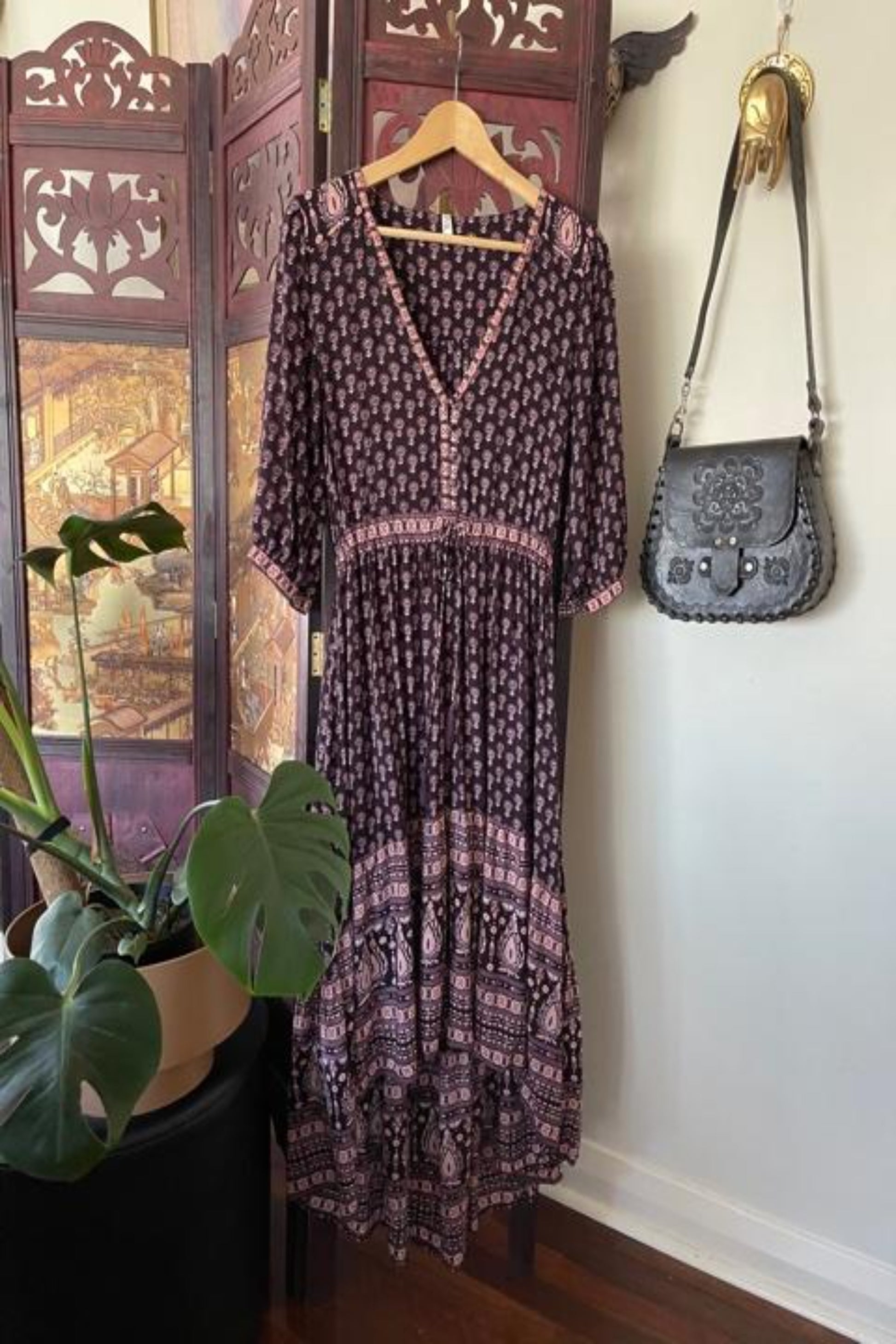 Vintage SPELL - Gypsiana Maxi Dress Pepper