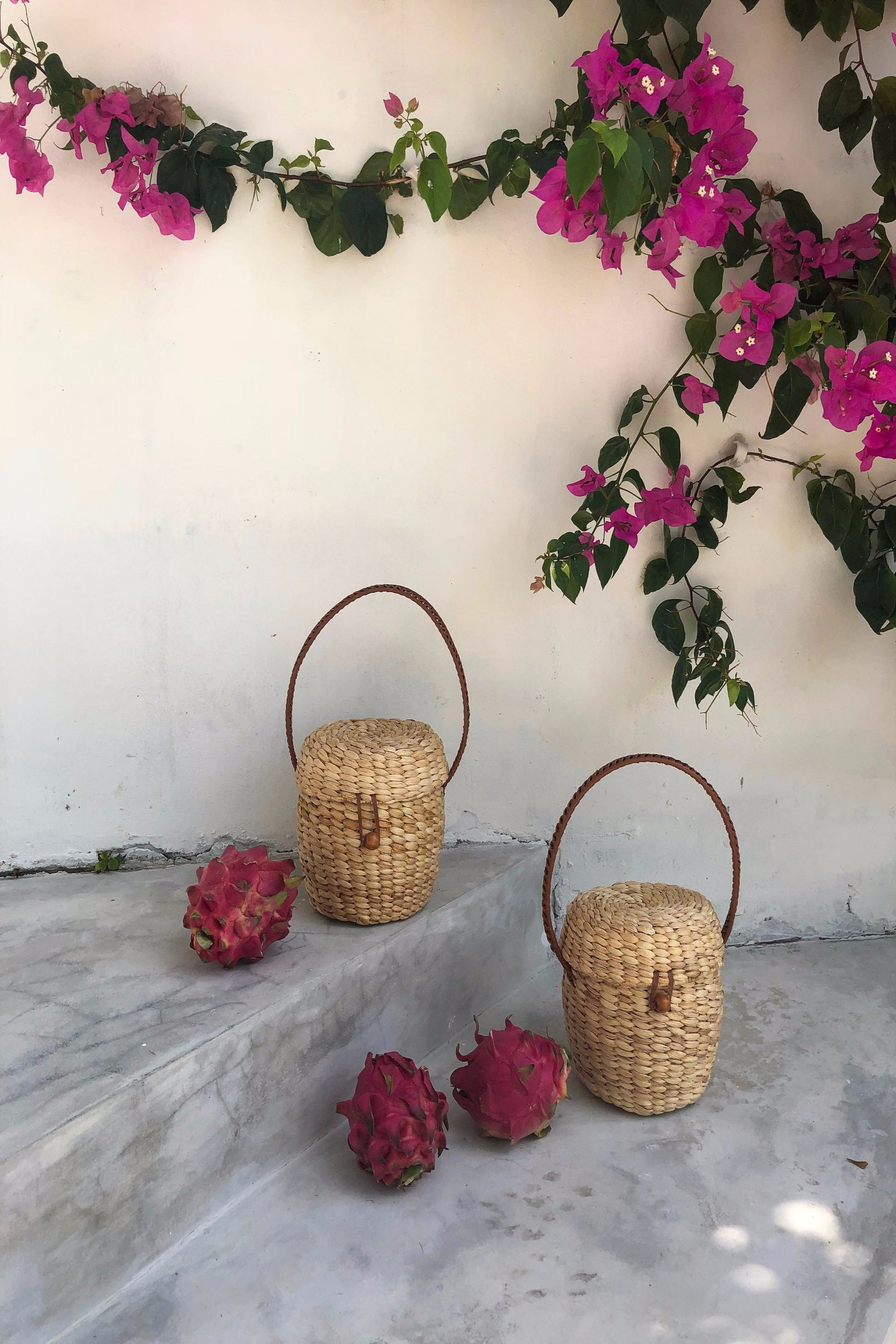 Raffia Straw Bag - Raffia Bucket Bag - Straw Basket - Straw Handbag - Woven Straw Bag - Christmas Gift For Girlfriend Ideas - Bohemian Bag