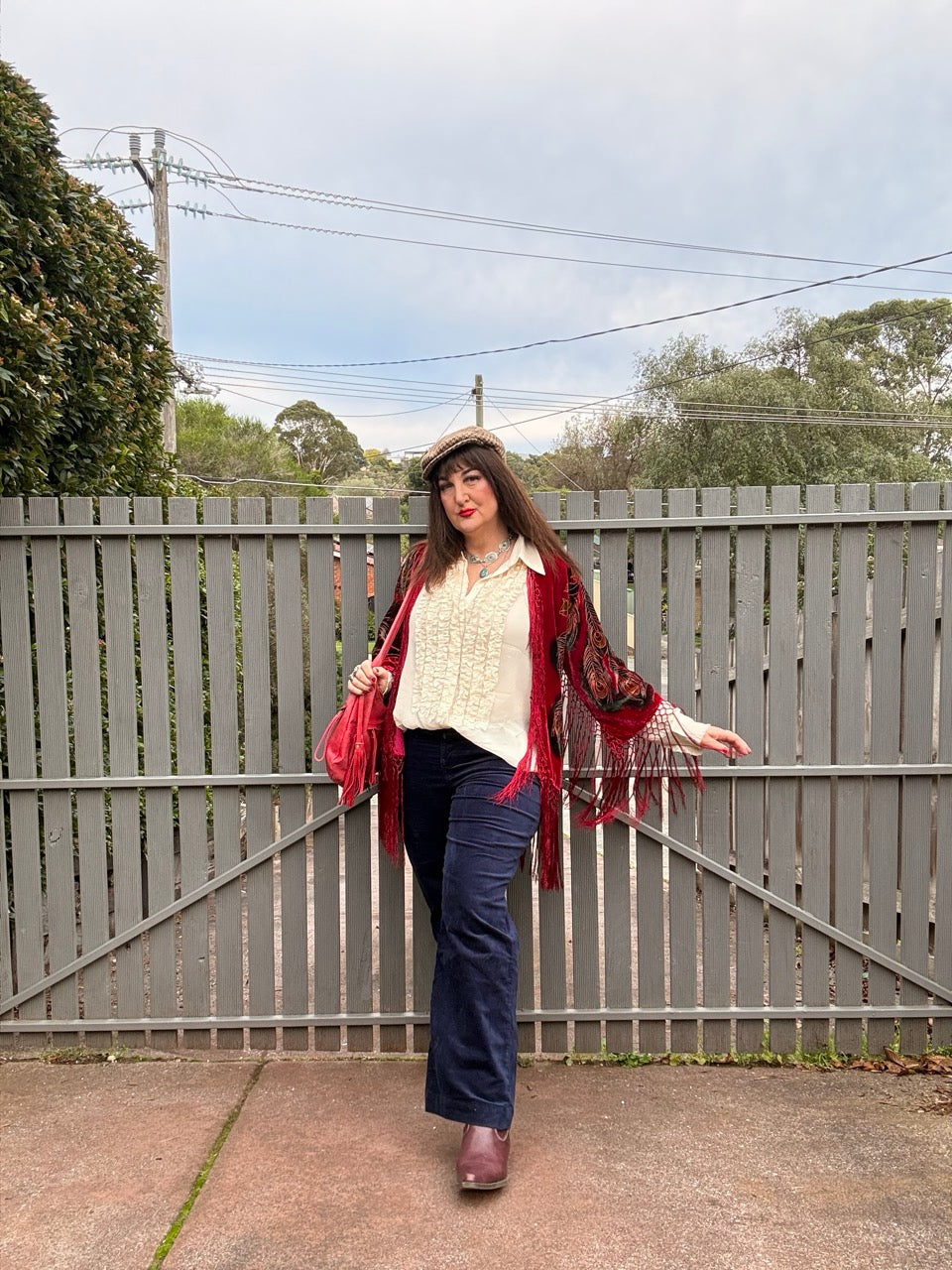 Birds Of A Feather Jacket - Red