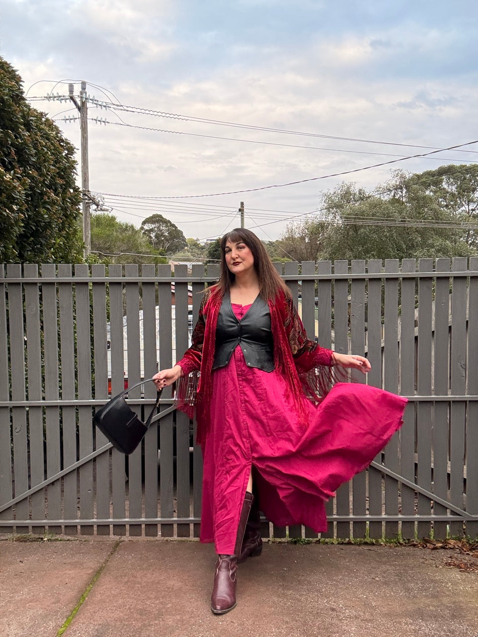 Birds Of A Feather Jacket - Red