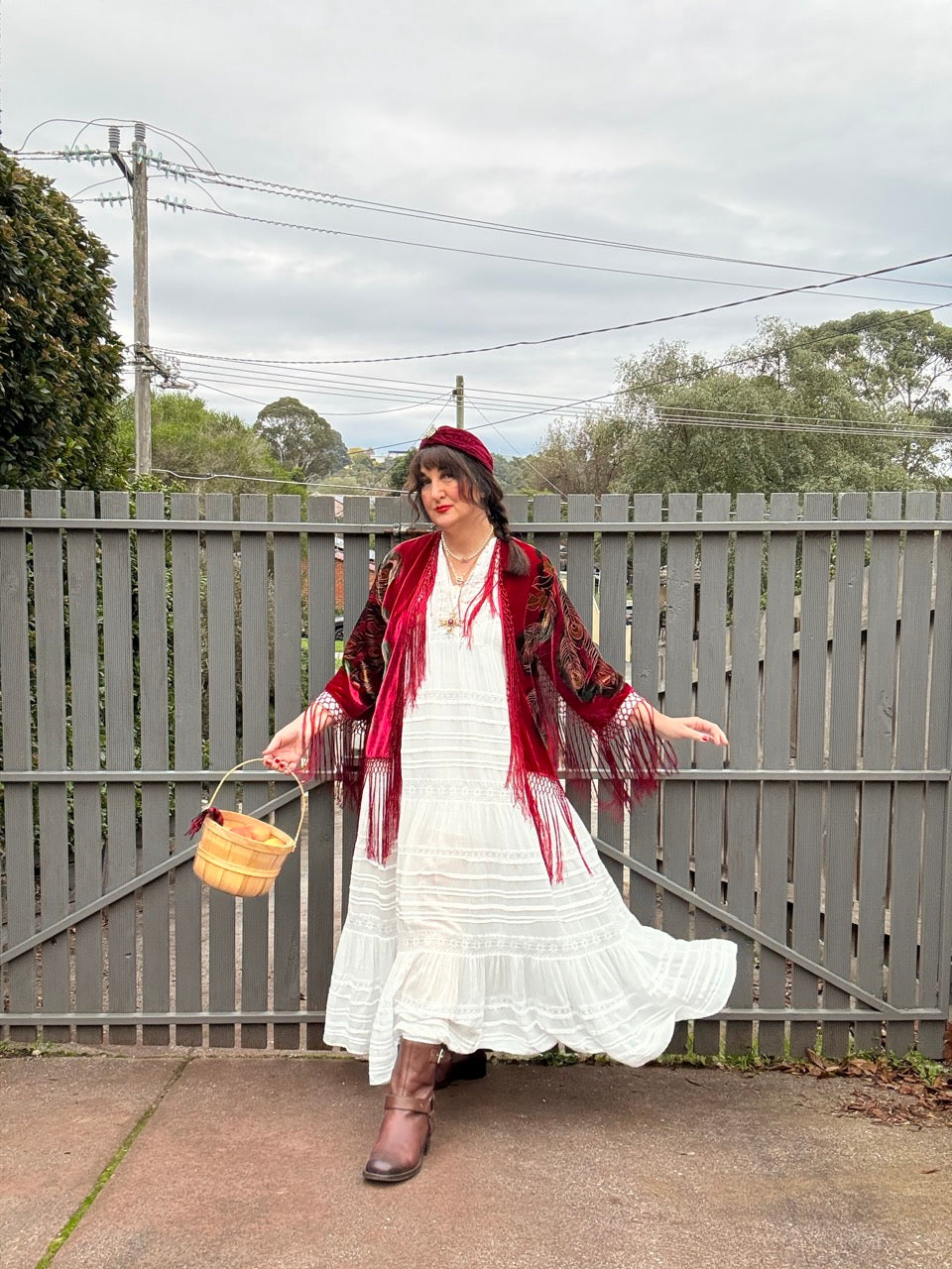 Birds Of A Feather Jacket - Red