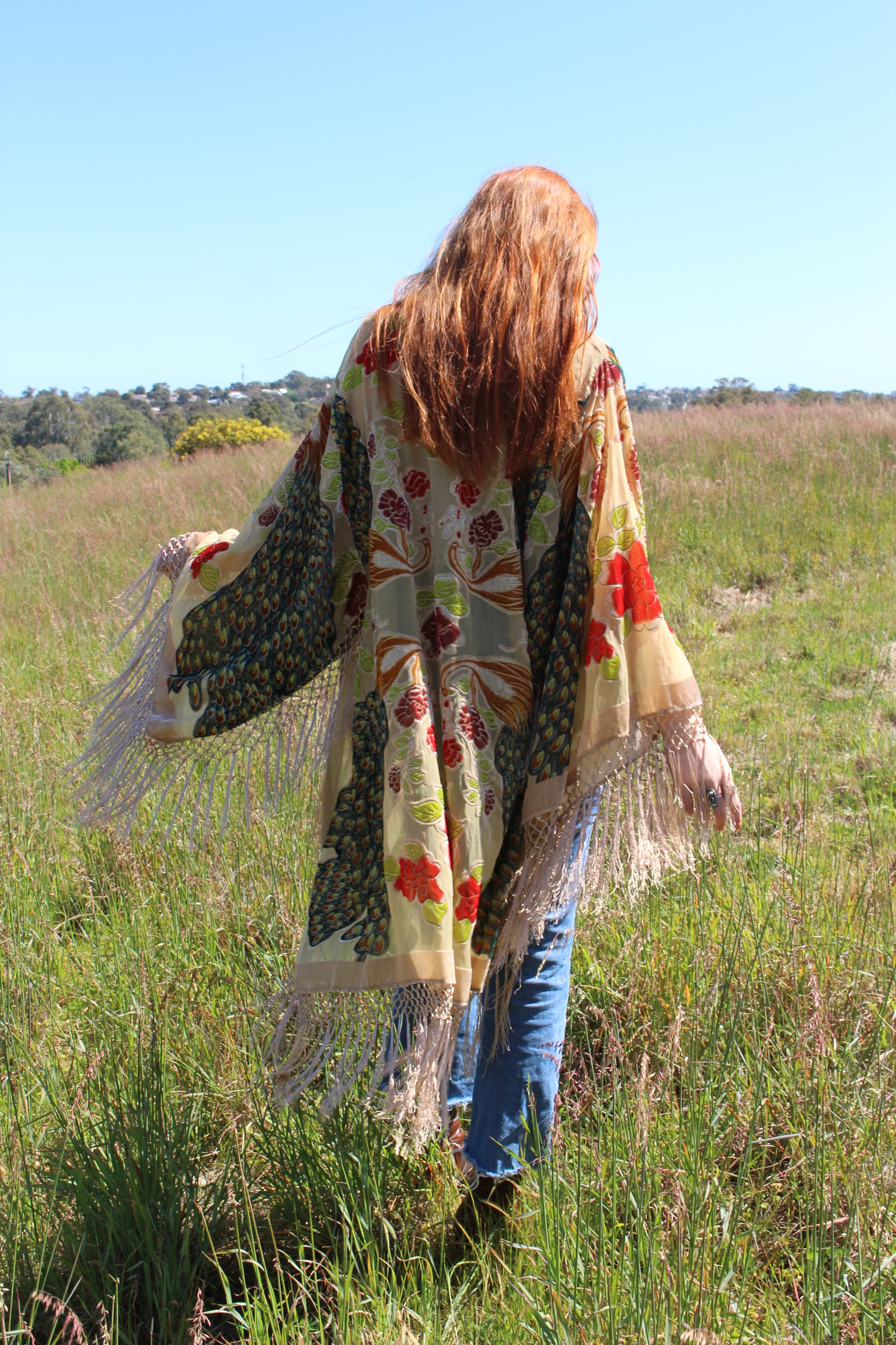 The Gilded Cage Beige - Wide Sleeve Robe