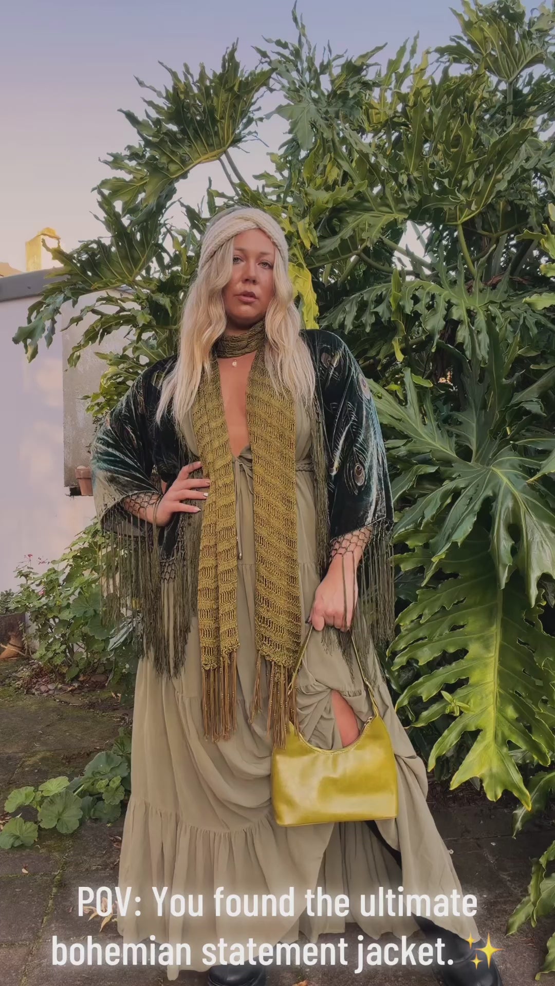 Birds Of A Feather Jacket - Green