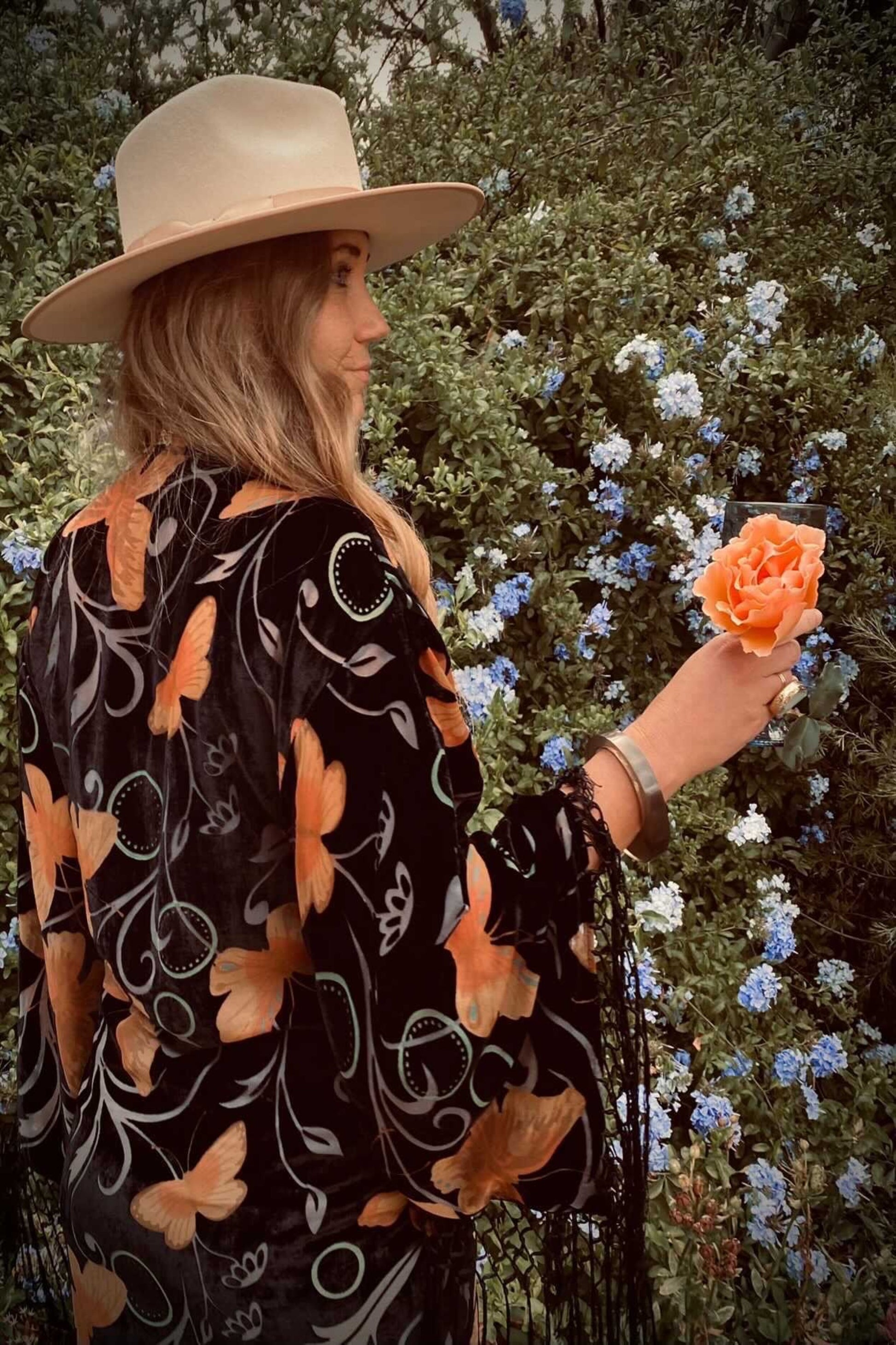 Biba Eclipse Wide Sleeve Robe