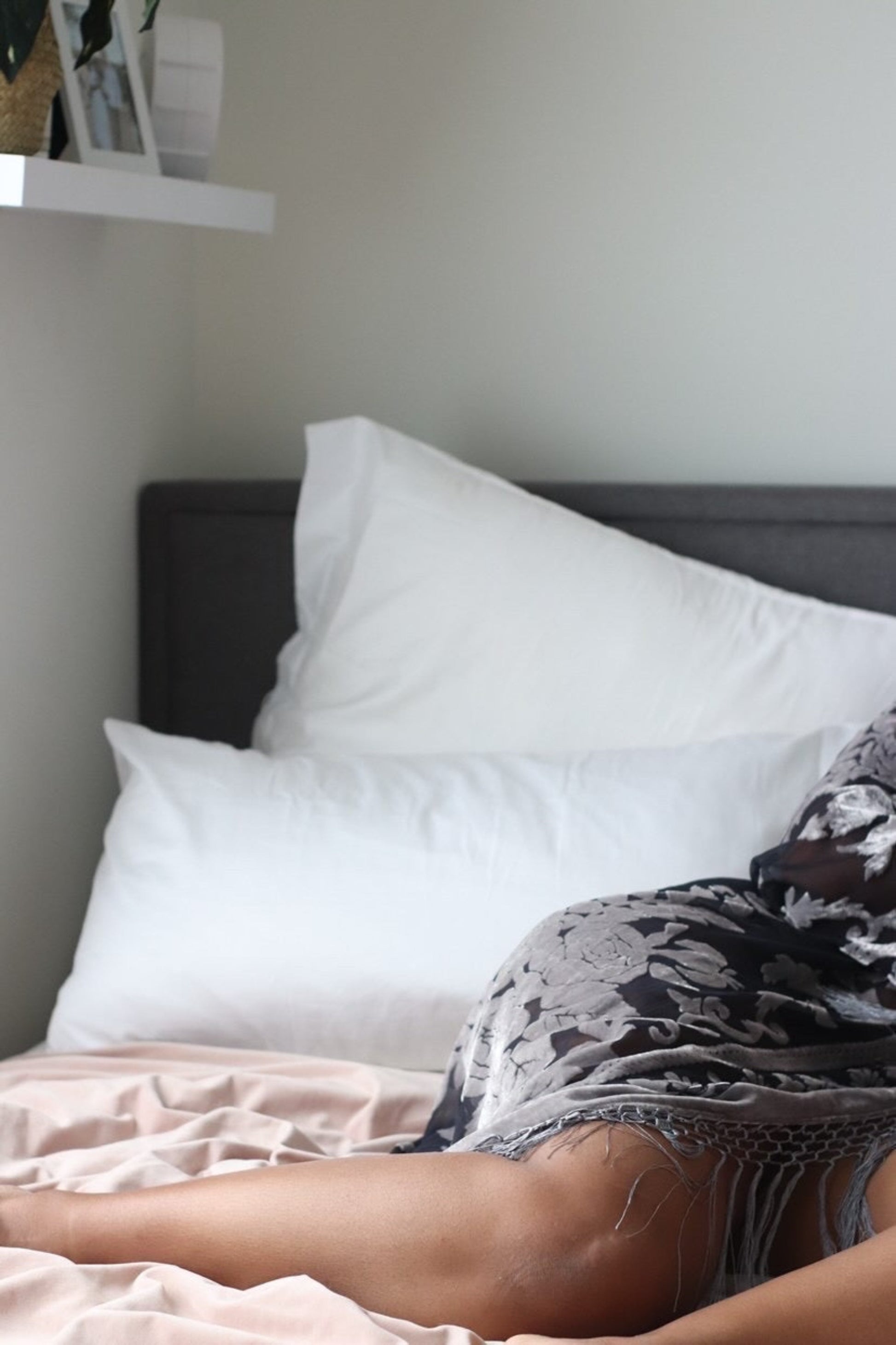 Seseh Metallic Grey - Wide Sleeve Robe