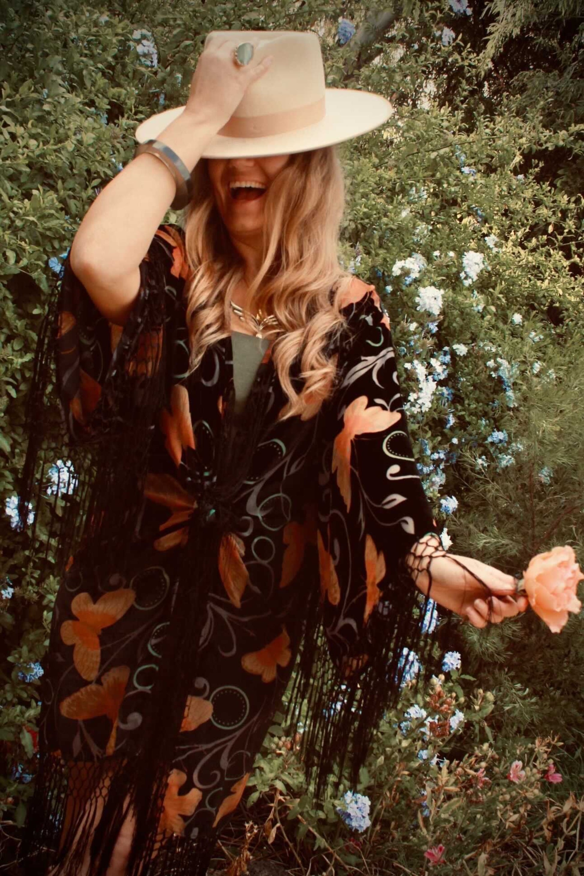 Biba Eclipse Wide Sleeve Robe
