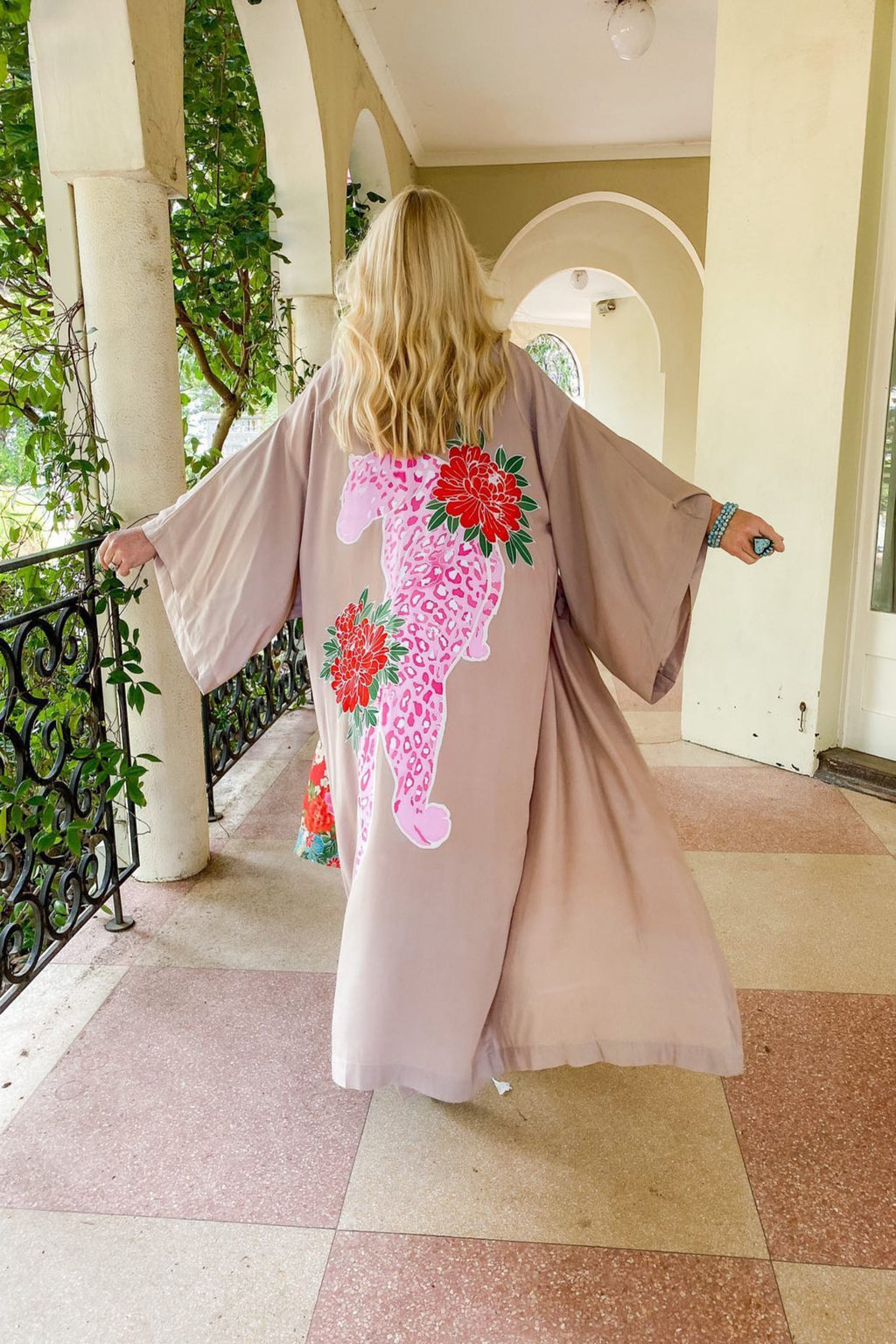Kimono Saída De Praia Blissed Out Multicores - Gord's House