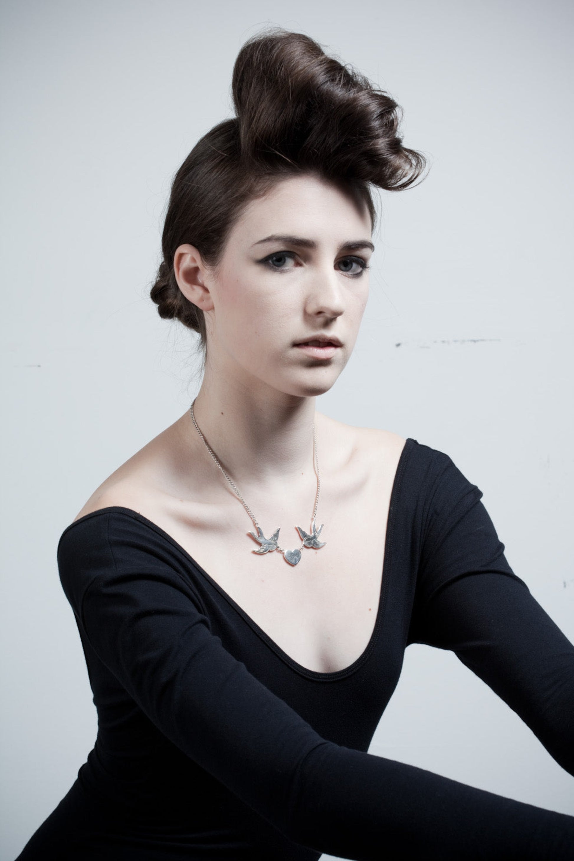 Bluebirds In Love Necklace