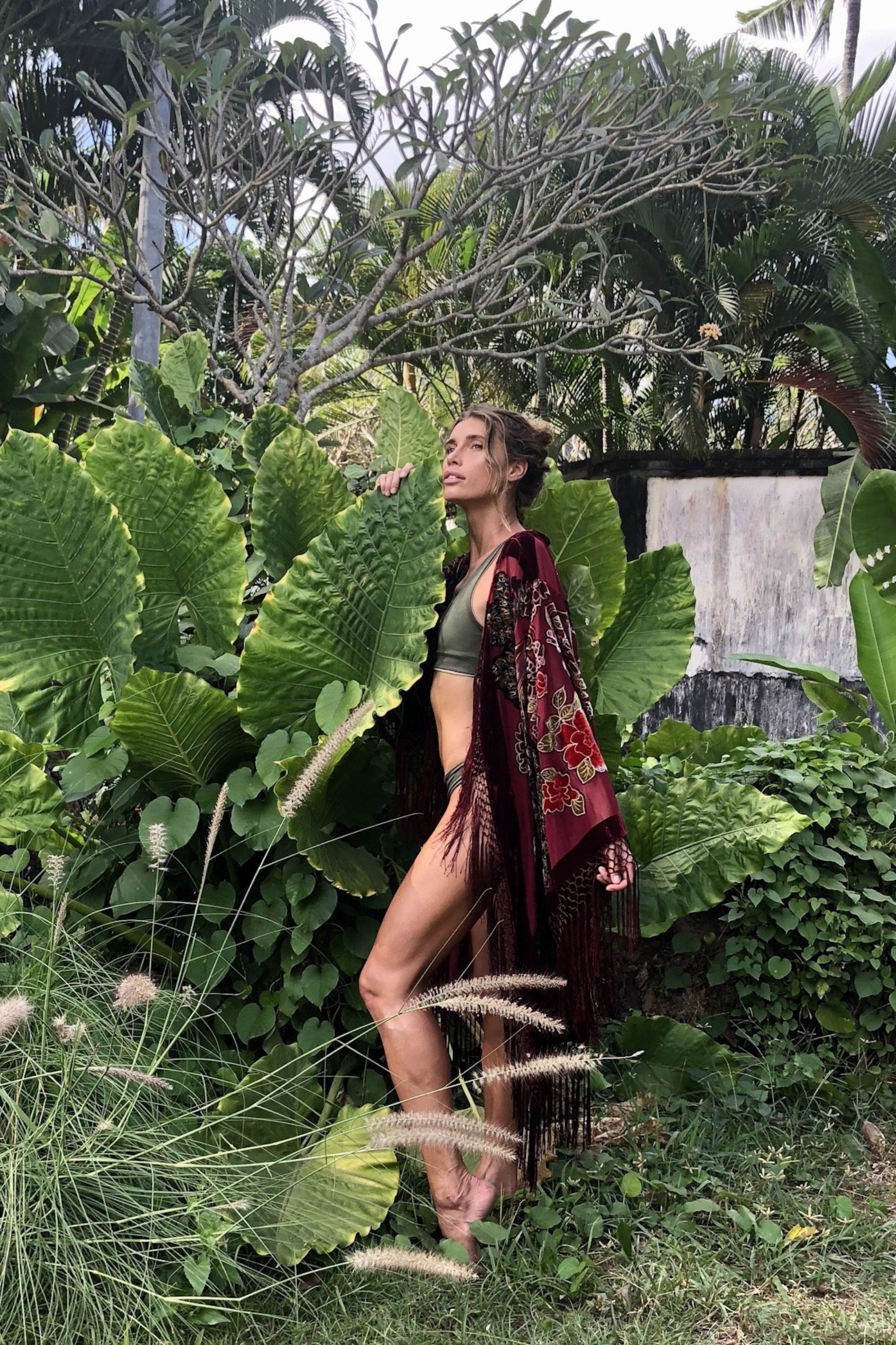 The Gilded Cage Red - Wide Sleeve Robe