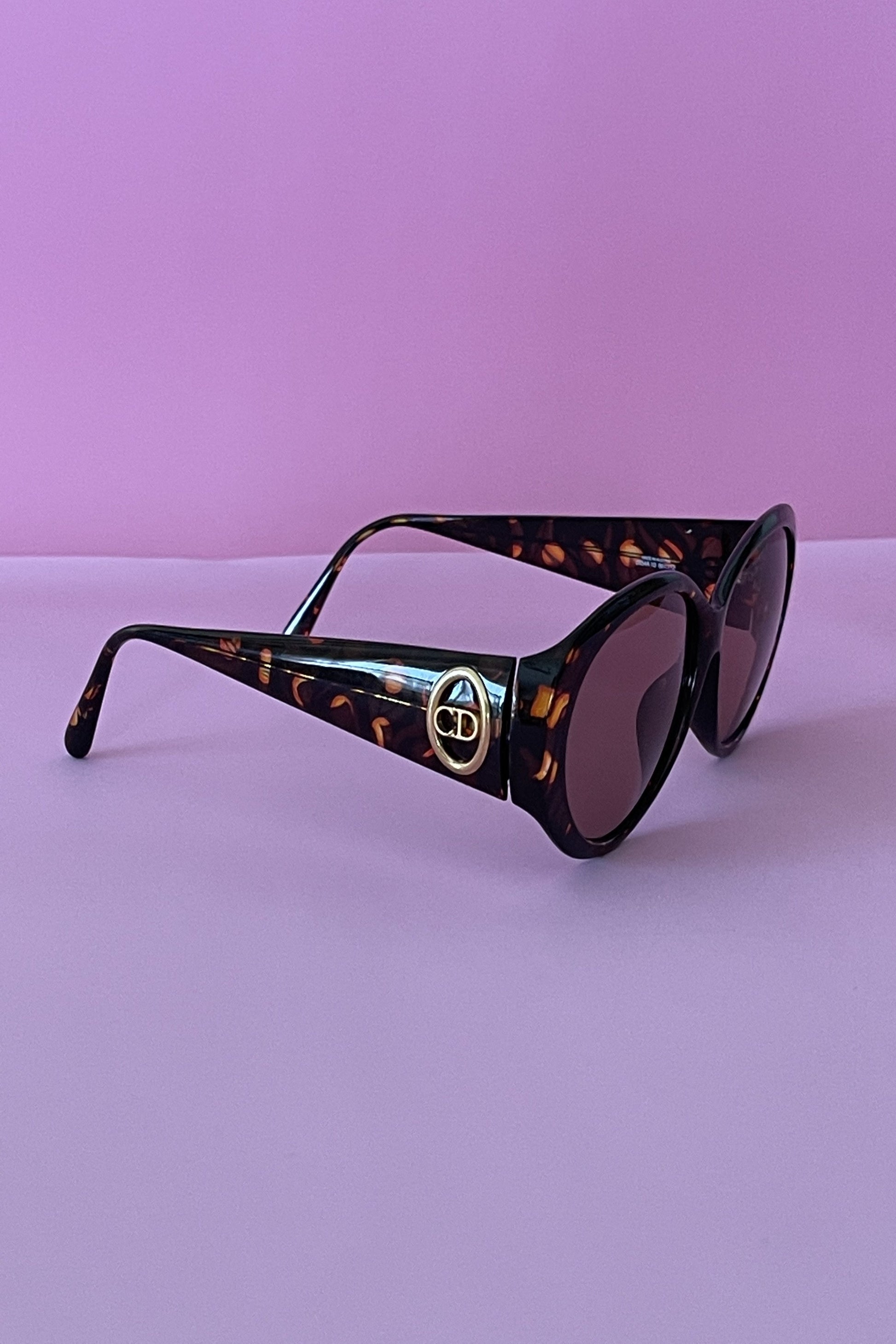Vintage 1980s Christian Dior Sunglasses 2854-10 DEAD STOCK