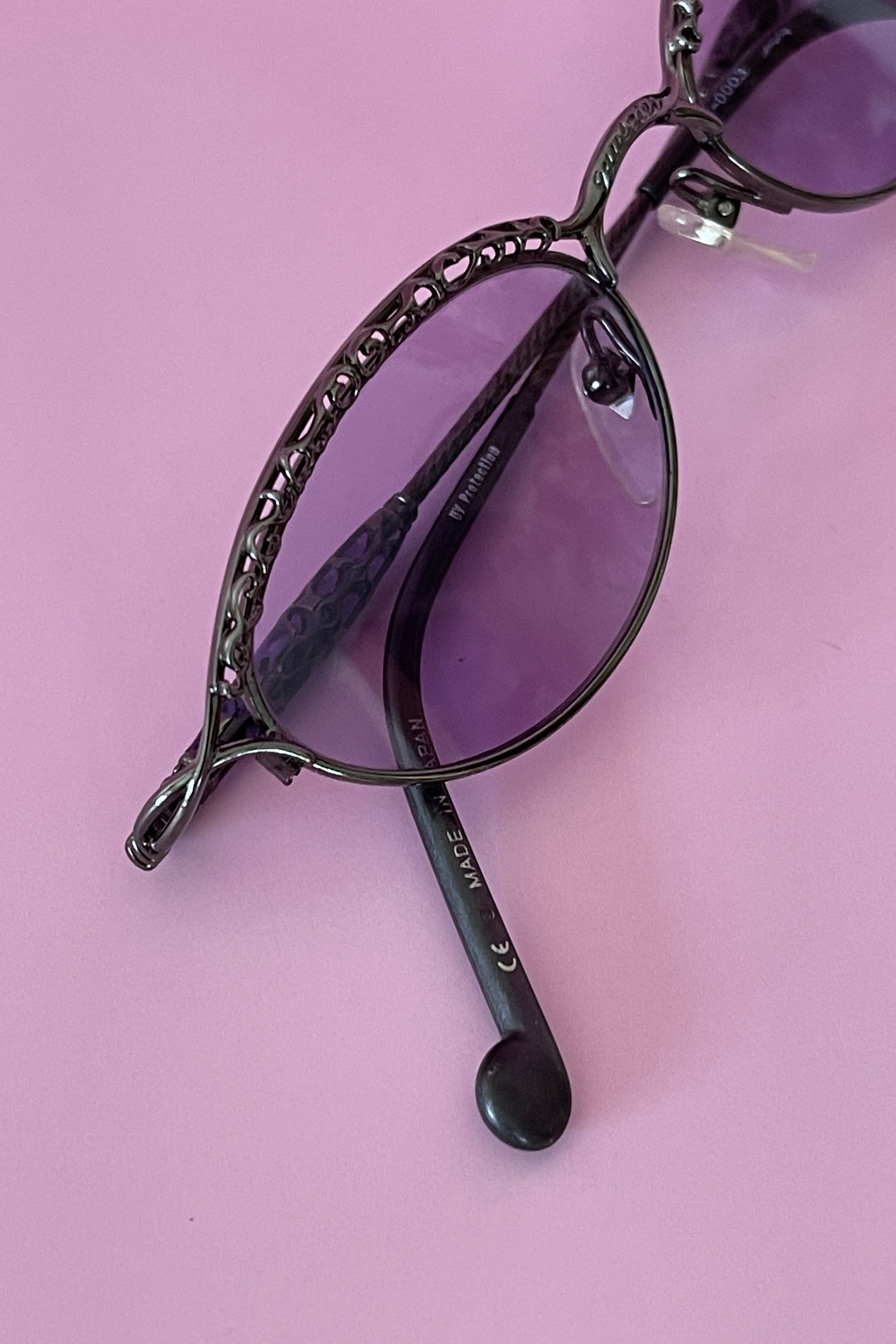 Vintage 1990's Jean Paul Gaultier Metal Frame Sunglasses
