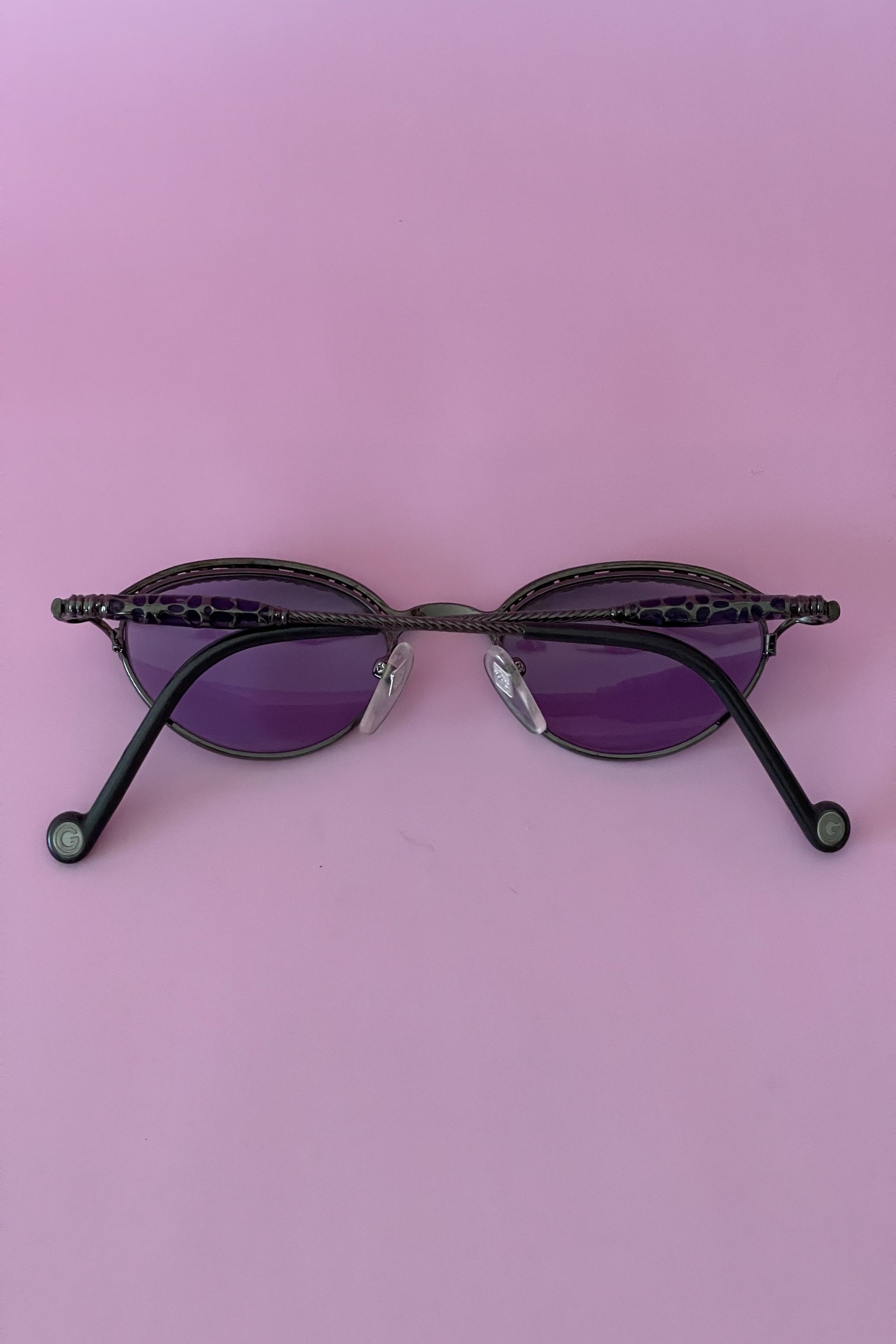 Vintage 1990's Jean Paul Gaultier Metal Frame Sunglasses
