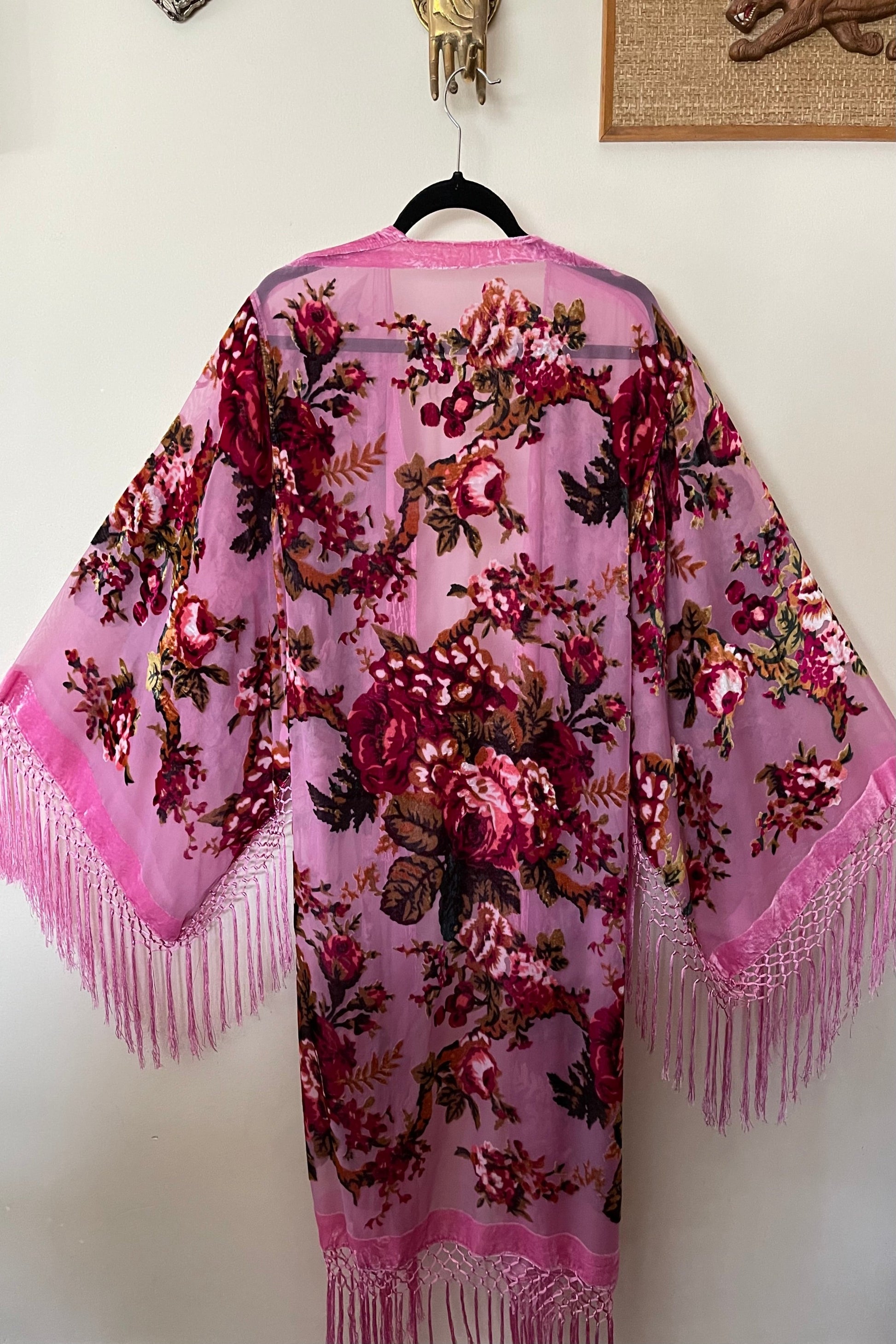 Little Lies Pink - Wide Sleeve Robe