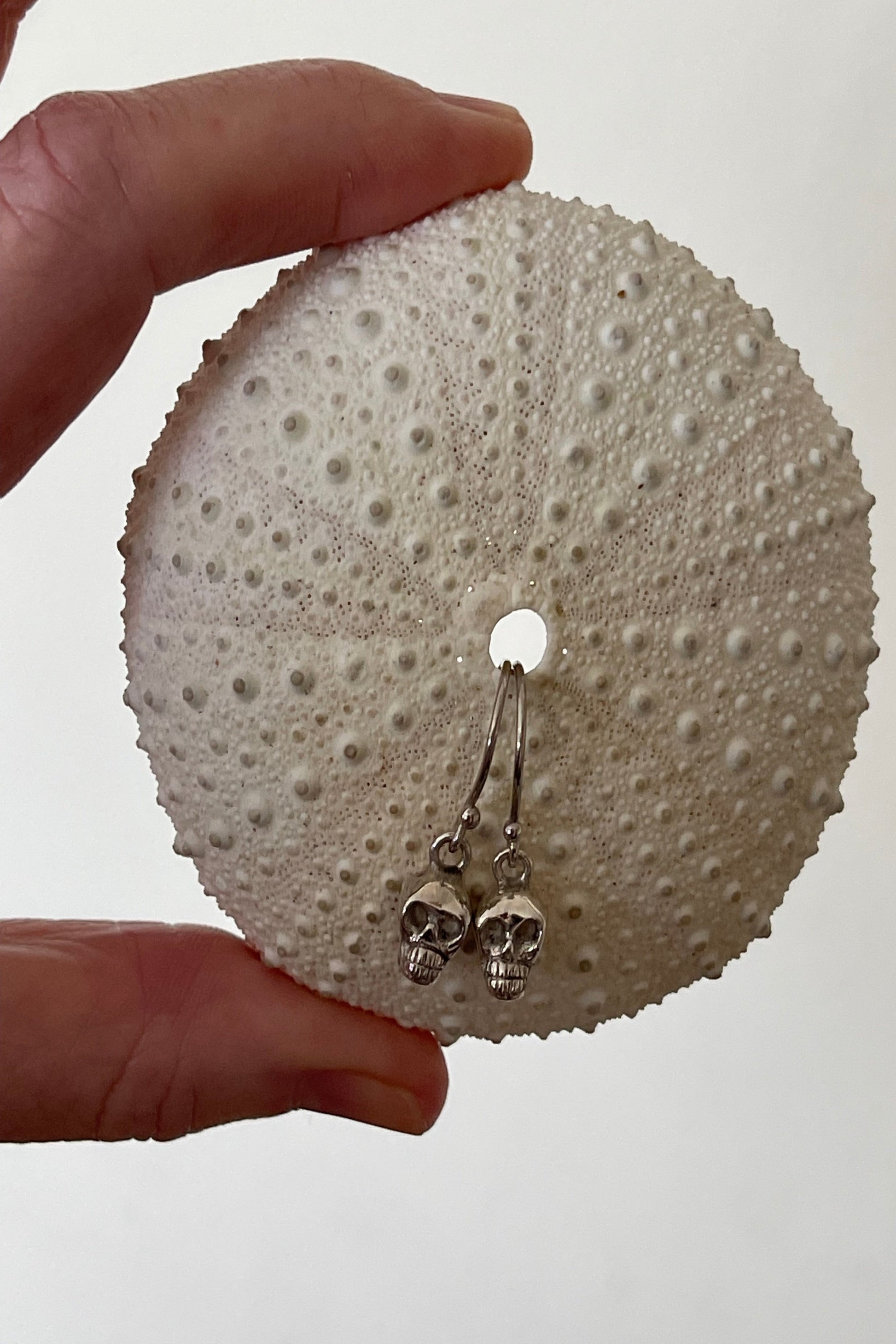 2Face Skull Earrings