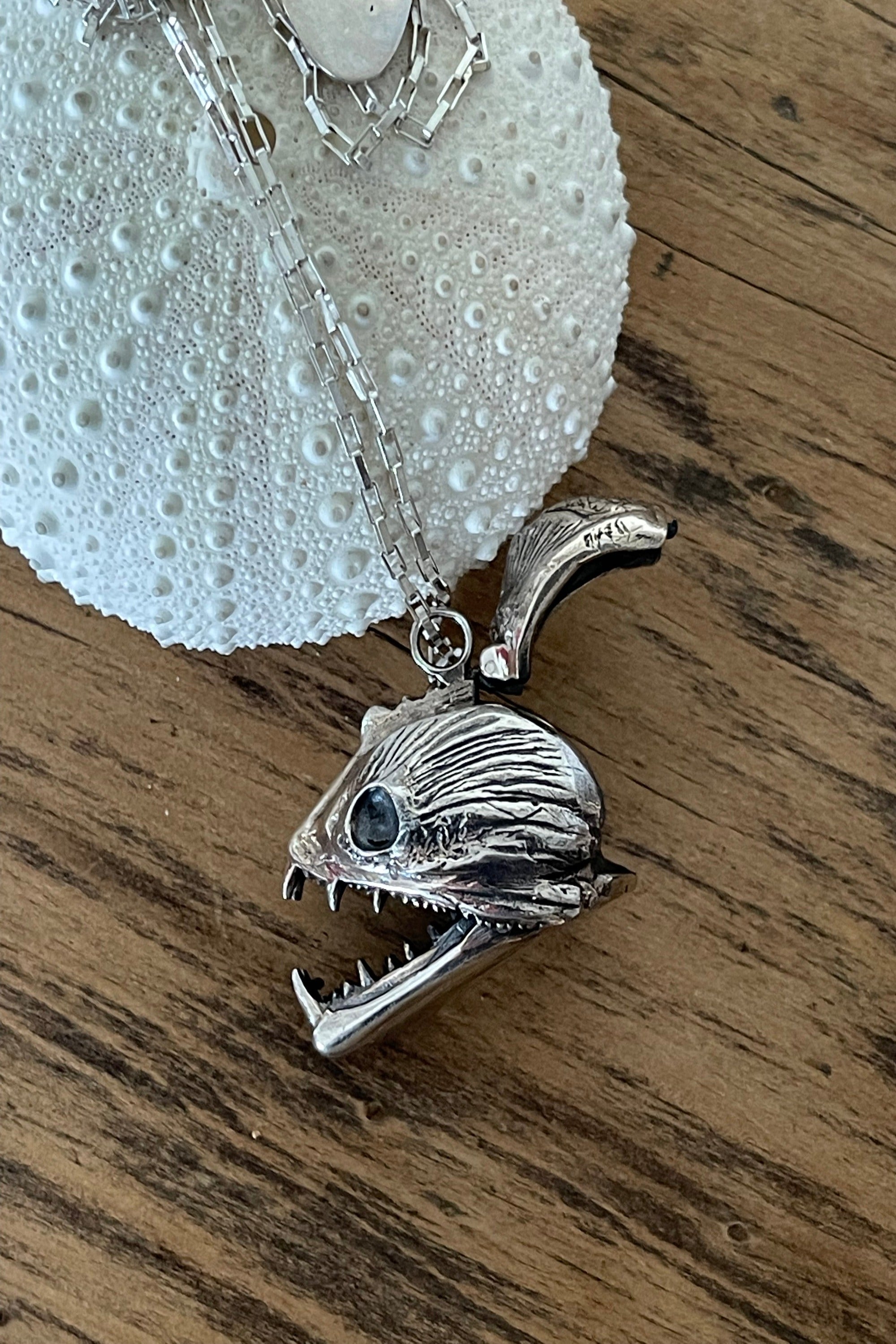 Piranha Skull Necklace