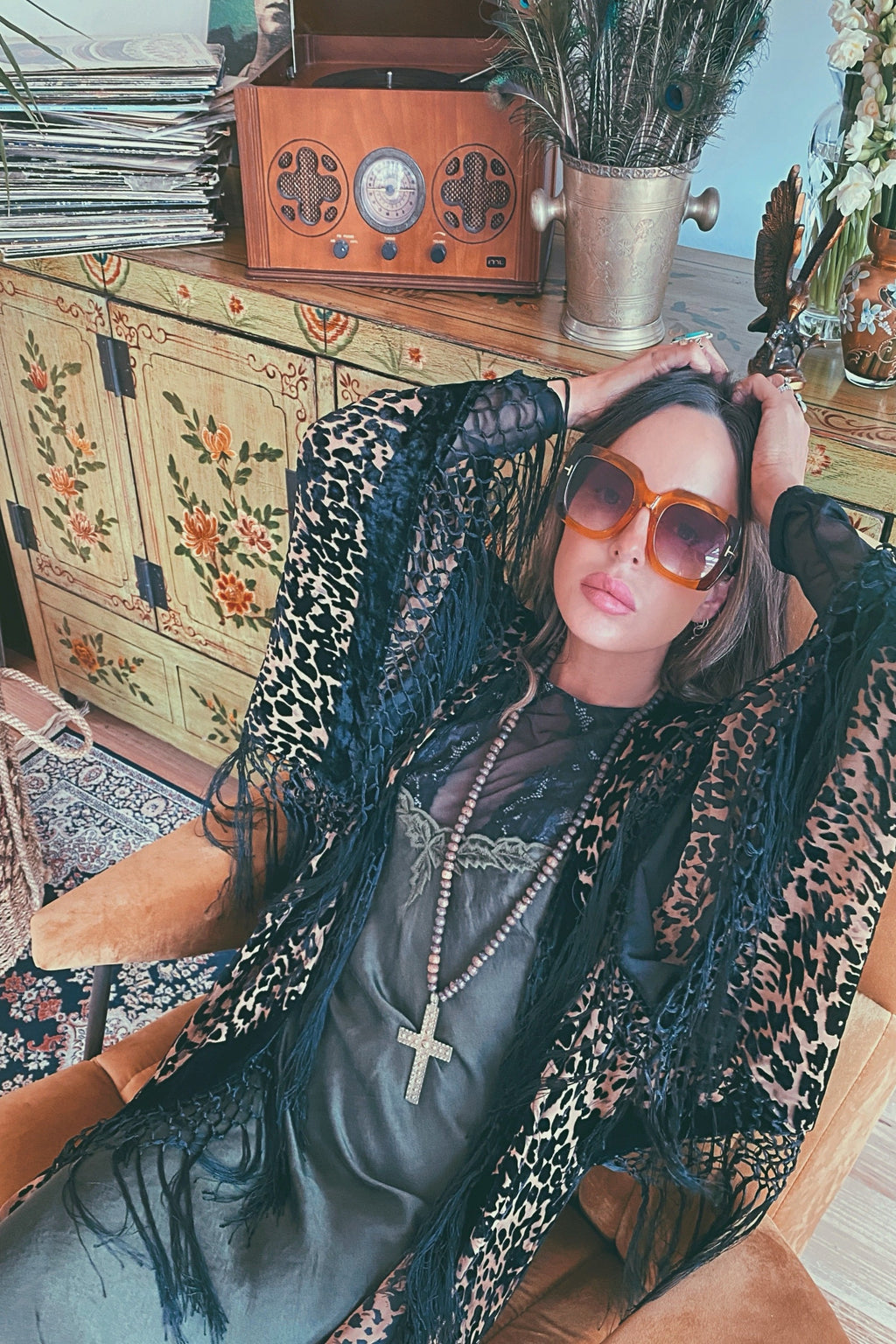 Jolene - Wide Sleeve Robe