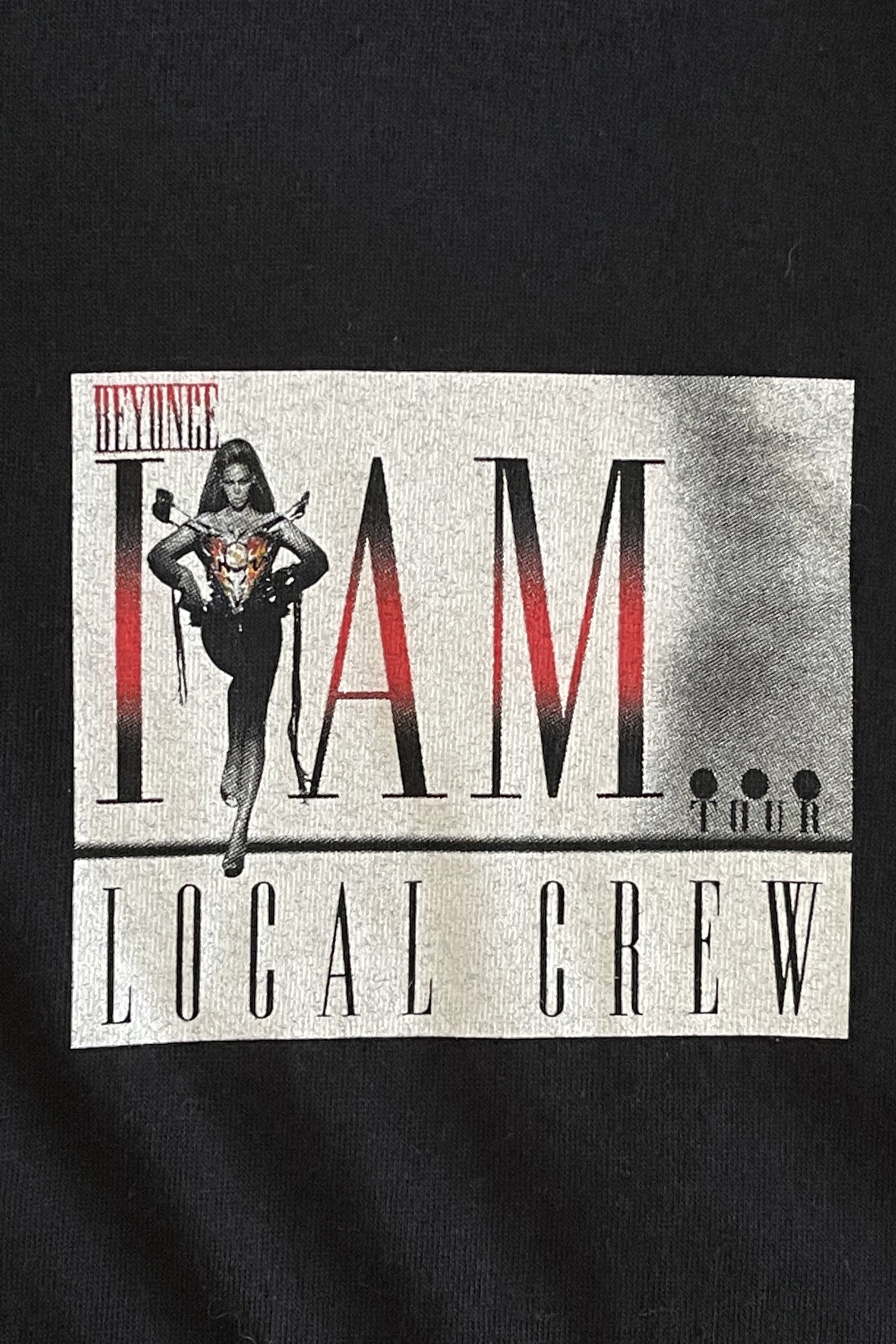 Vintage Beyoncé - I Am ... Sasha Fierce Crew Tour T-shirt 2009