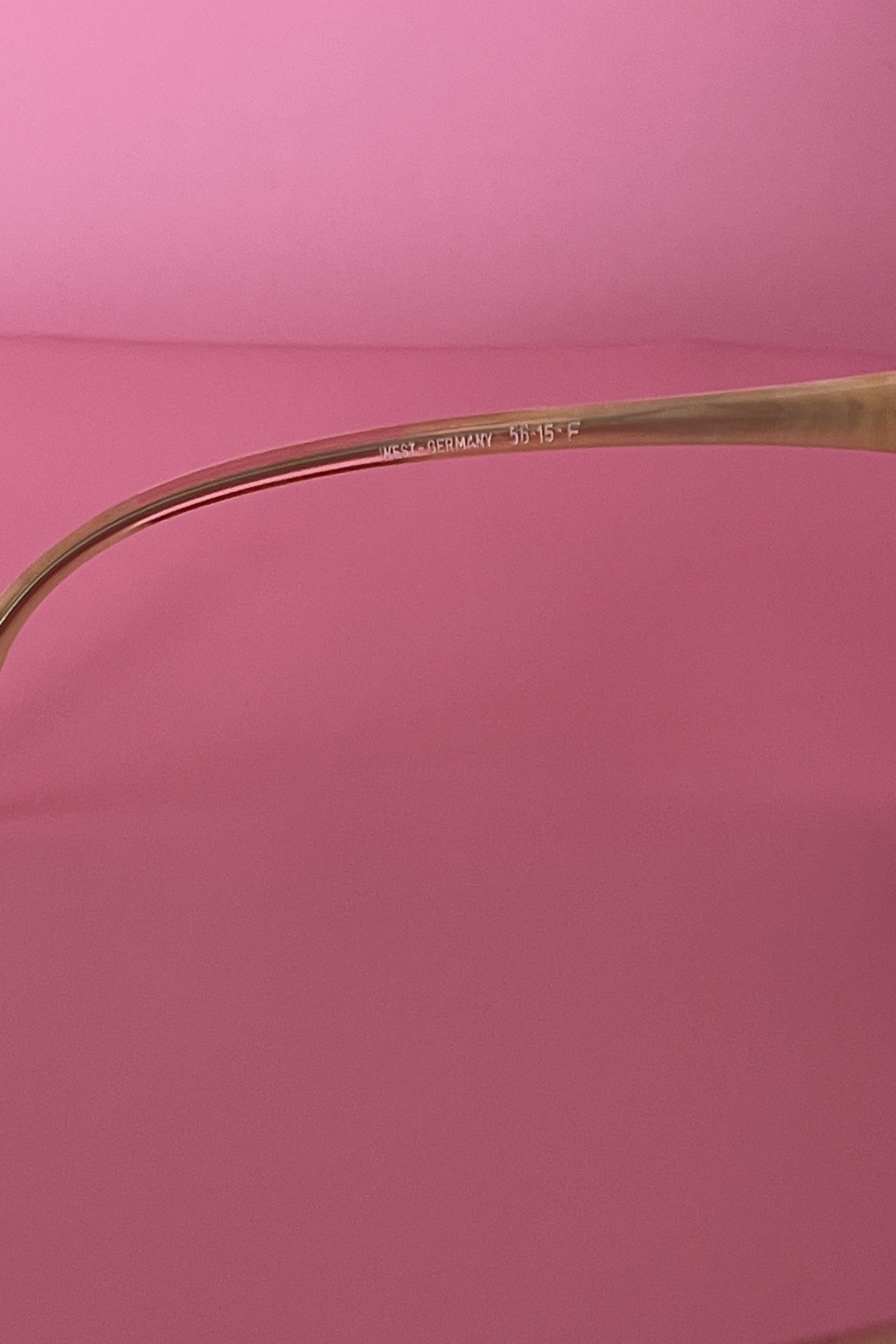 Vintage 1970s Hampel Pearl Sunglasses DEAD STOCK