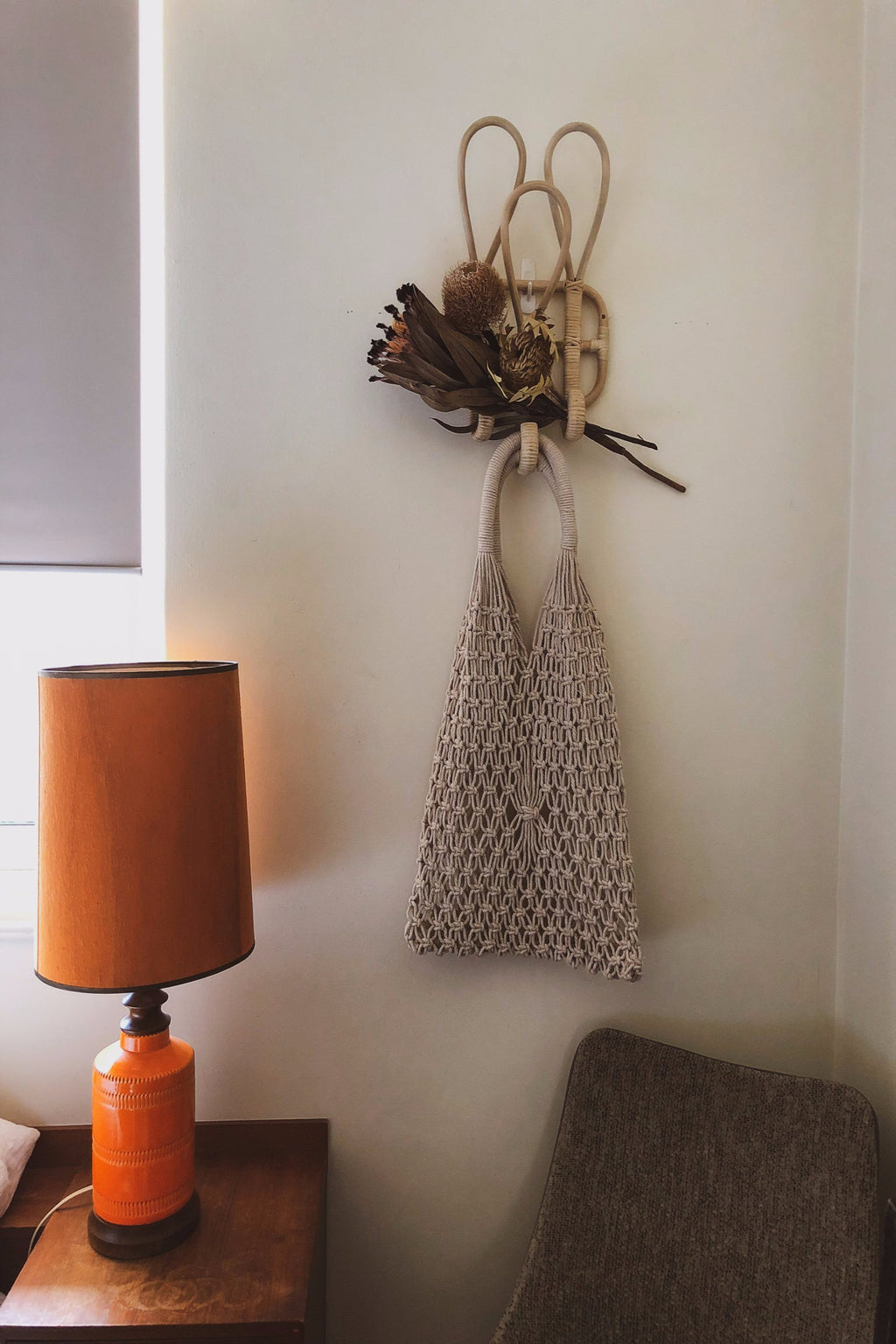 Produce Bag - Eco Cotton Tote - Crochet Market Bag - Crochet Beach Bag - Macrame Bag - Vacation Tote Bags - Girlfriend Bohemian Gift