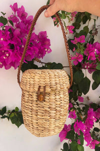 Raffia Straw Bag - Raffia Bucket Bag - Straw Basket - Straw Handbag - Woven Straw Bag - Christmas Gift For Girlfriend Ideas - Bohemian Bag