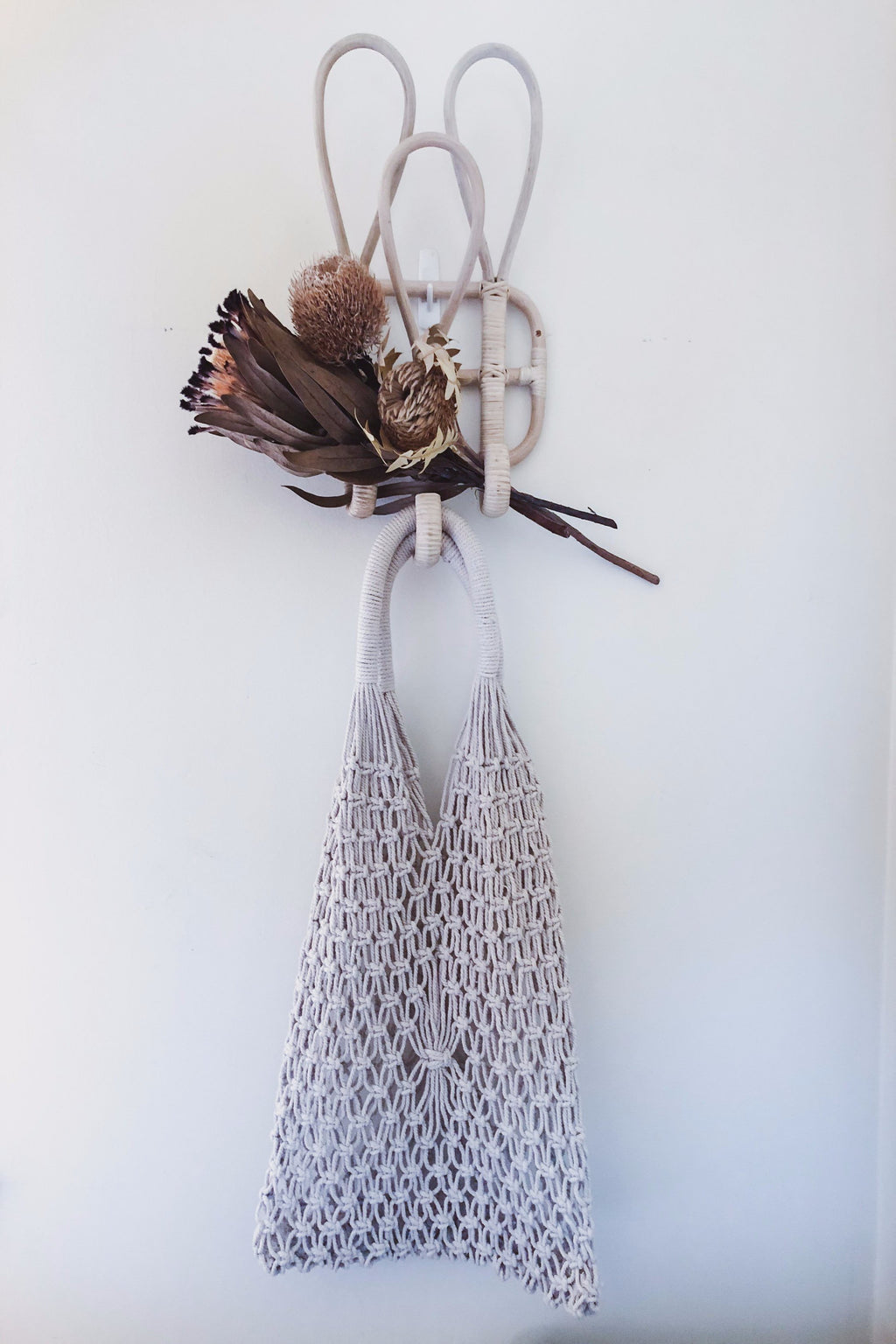 Produce Bag - Eco Cotton Tote - Crochet Market Bag - Crochet Beach Bag - Macrame Bag - Vacation Tote Bags - Girlfriend Bohemian Gift