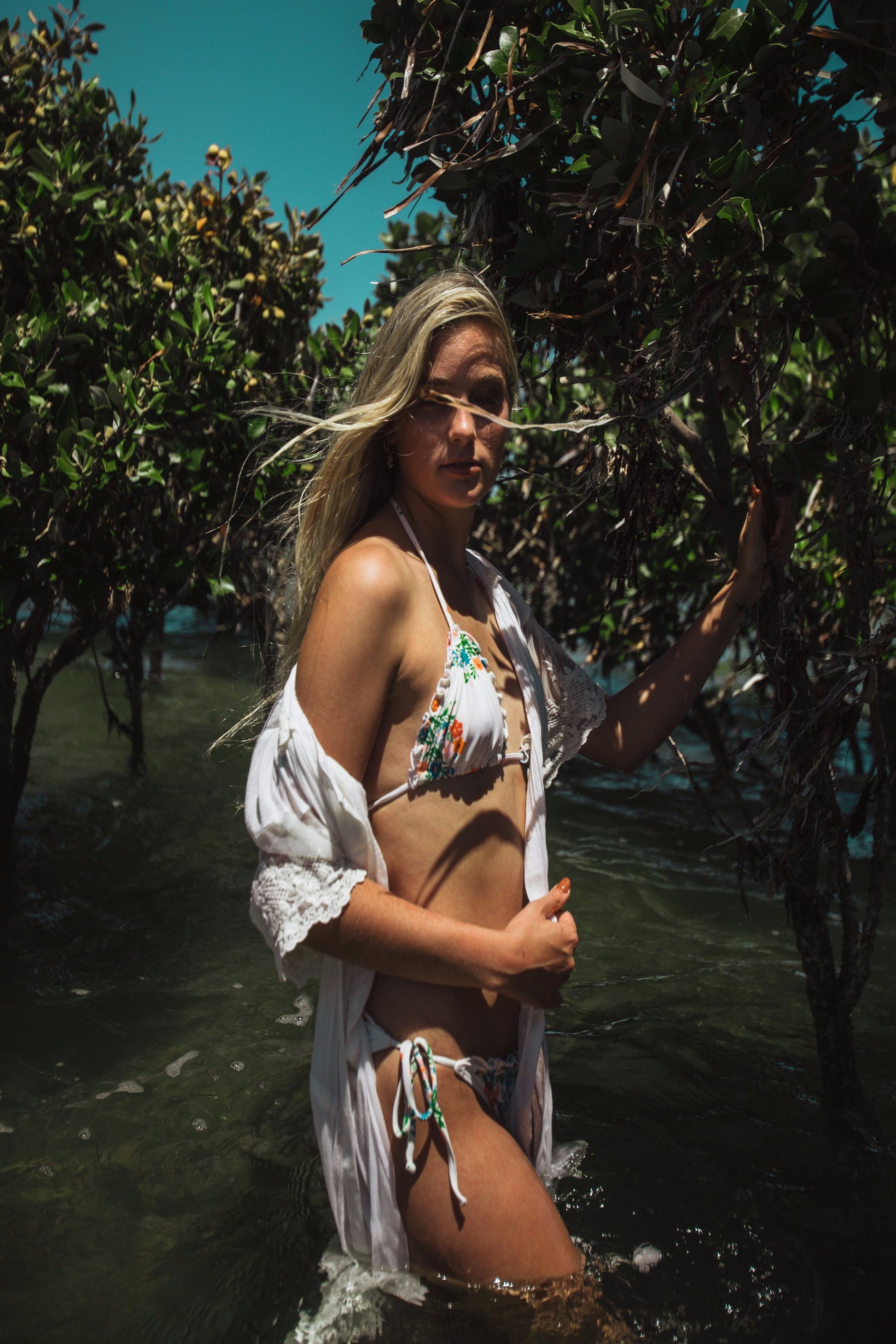 Bikini Set - Cheeky Bikini - Bikini Bottom - String Bikini - Vintage Bikini - Bohemian Swimwear - Vintage Swimwear - Zimmerman Swimwear