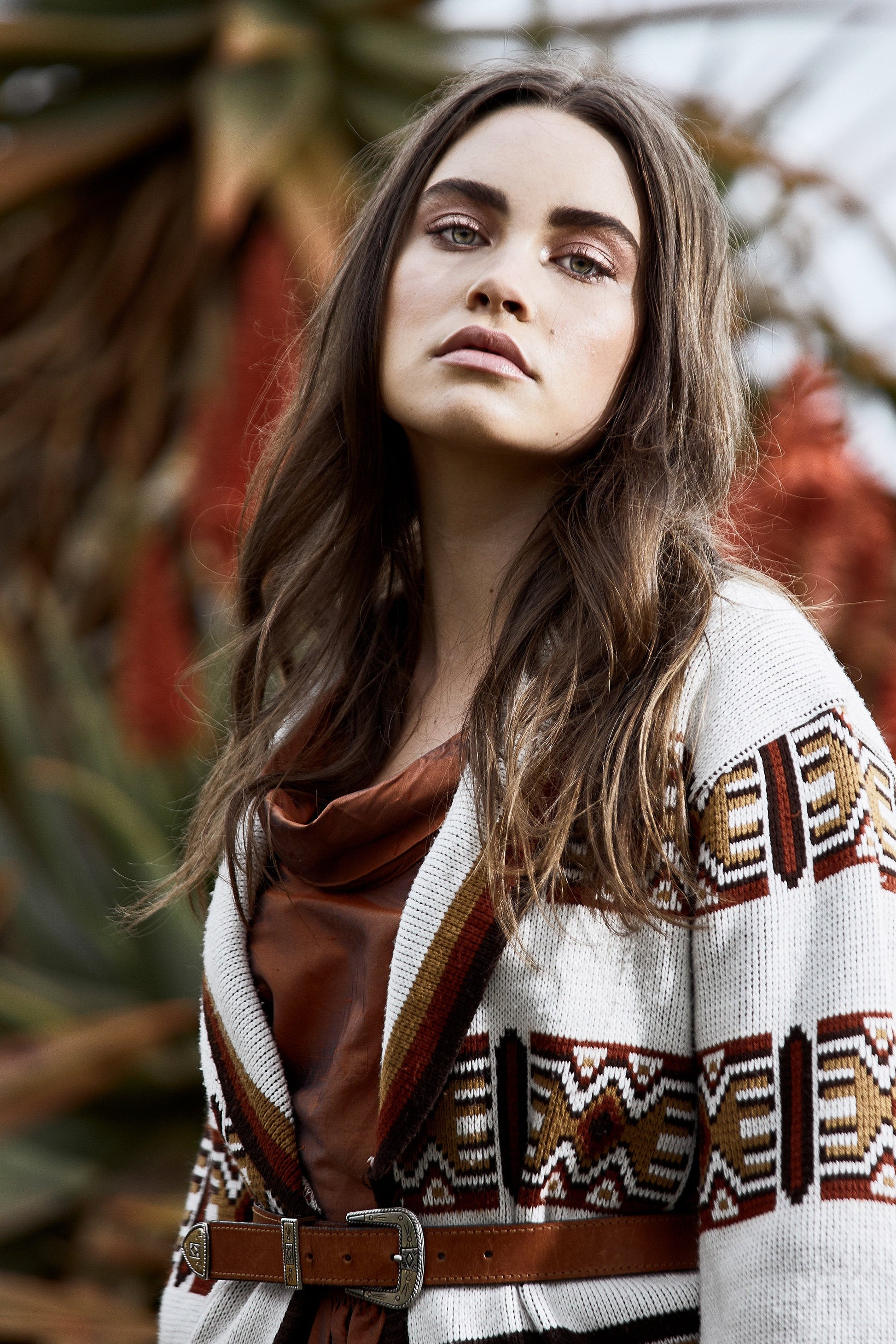 Cozy Sweater Cardigan - Chunky Knit Sweaters Women - Oversized Sweaters Mens - Ugly Sweater Party Unisex - Unique Sweater - Navajo Cardigan