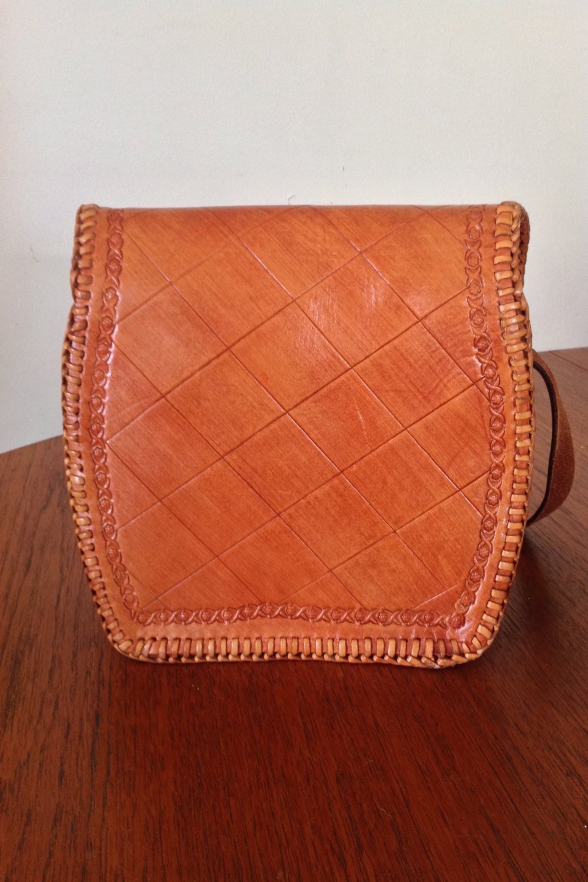 Girlfriend Bohemian Gift - Bohemian Sister Gift - Bag Everyday Womens - Leather Day Bag For Her - Leather Work Tote - Tooled Leather