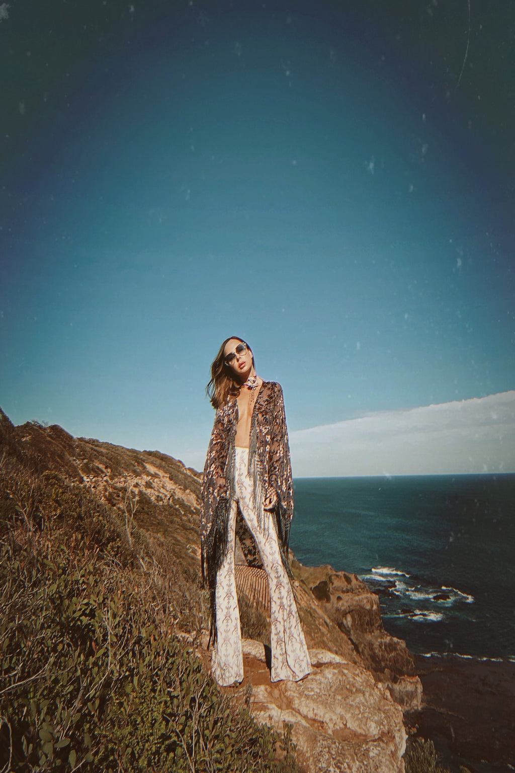 Confide In Me Grey - Wide Sleeve Robe